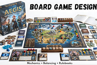design custom board game card game board game design tabletop tcg board game art