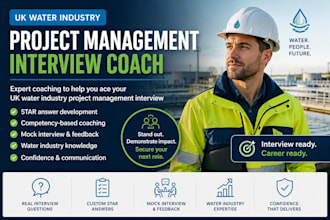 prepare you for UK water industry project manager interviews