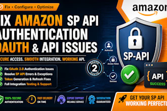 fix amazon sp API authentication oauth and API issues