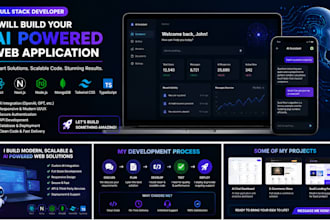 develop a modern full stack website for your business