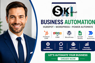 automate hubspot wordpress googlesheet microsoft power automate