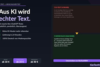 ki texte menschlich umschreiben auf deutsch