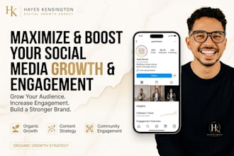 maximize and boost your social media growth and engagement