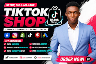 setup tiktok shop fix tiktok dropshipping tiktok shop ads tiktok shop manager