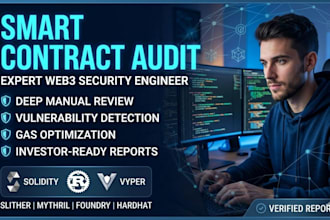 audit your smart contract and provide a web3 security report