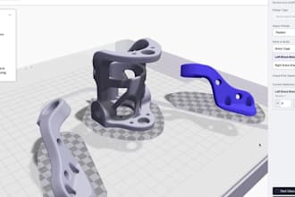 do 3d printing design and create stl files for 3d printing
