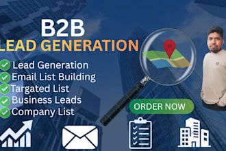 provide b2b lead generation with verified email list
