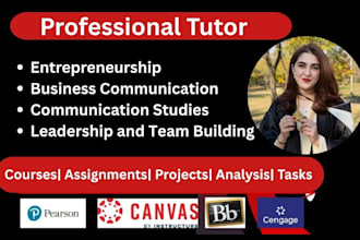 do business communication, entrepreneurship, leadership and team building class