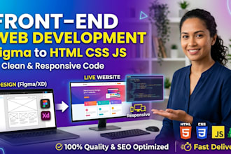 create a responsive landing page