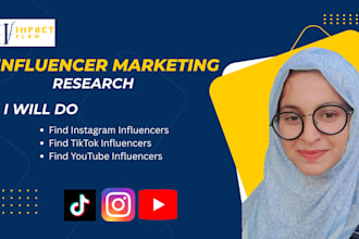do research and outreach to micro influencers for brand collaborations