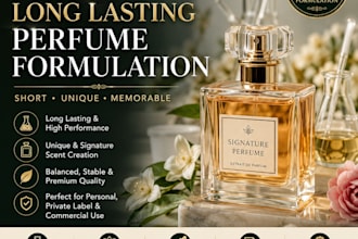 formulate long lasting perfume formulation