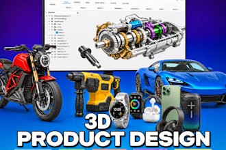3d cad product design industrial product rendering 3d design for manufacturing