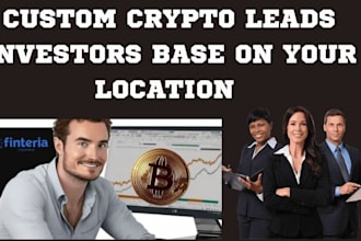 crypto forex investors, real estate, crypto traders leads