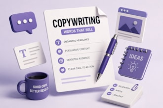 write high converting website copy and sales copy