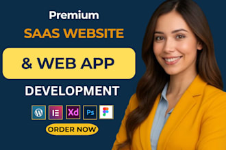 build a professional saas website