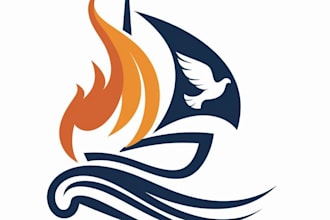 design modern religious logo for churches, ministries, and organizations
