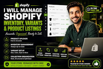 manage german shopify inventory, variants and product listings
