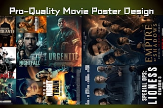 design, fix, cinematic movie poster, film poster, flyers, theatre logo design