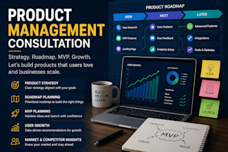 provide product management consultation and product strategy