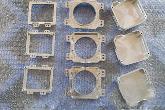 cnc machining custom parts precision milling turning aluminum steel prototypes