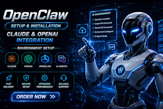 setup openclaw installation and claude environment setup openai for openclaw