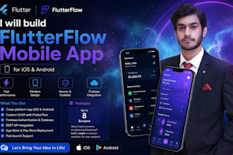 build flutterflow app, flutter flow and be flutterflow mobile app developer