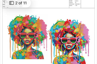 do same day embroidery digitizing with any quantity