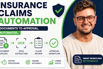 automate insurance cl insurance claim document processing and approval workflows
