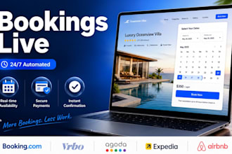 design booking com vrbo agoda expedia listing websites