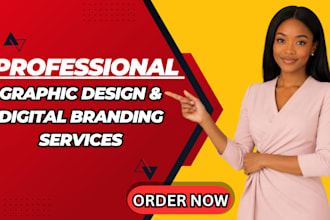 be your professional graphic designer digital specialist