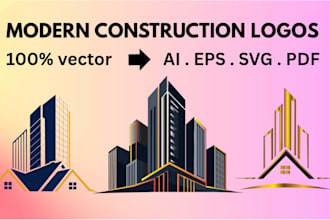 design constructions and architecture logo for  contractors