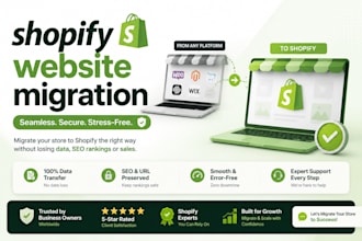 clone migrate wordpress to shopify wix to wordpress shopify website migration