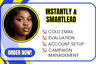 set up instantly ai smartlead cold email outreach system for lead generation