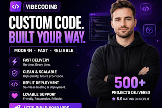 build your website or saas mvp using lovable, replit and ai