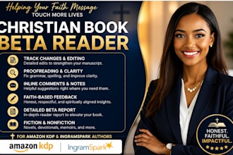 be christian beta reader developmental edit christian book manuscript critique