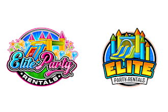 create eye catching awesome bounce house logo for you in one day