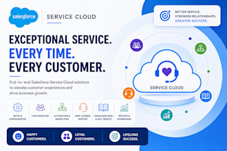implement salesforce service cloud with ai and automation powered workflows