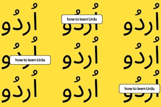 teach urdu language from basics to advanced levels