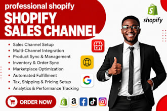 setup shopify sales channel facebook ads matrixify tiktok cedcommerce website