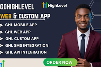 ghl mobile app ghl web app ghl custom app ghl sms integration