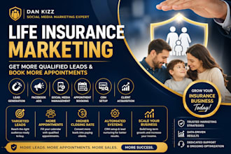 generate high quality life insurance leads through socia media manager ads setup