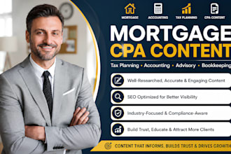 write and sign US CPA letter for mortgage visa apartment business loan