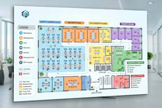design infographic map, custom map, strategy map, office map and analytics map