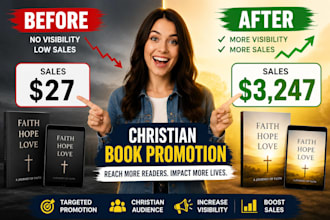 do christian book promotion christian ebook promotion christian book marketing