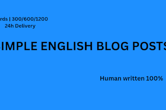 write SEO blog article 500 words in simple english
