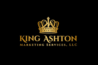 create a modern advertising agency logo design