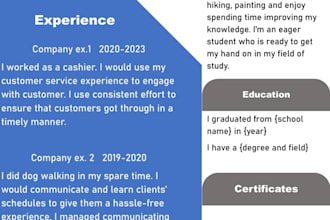 help you make a resume that grabs attention