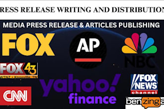do business press release music startup press release PR distribution  saas PR