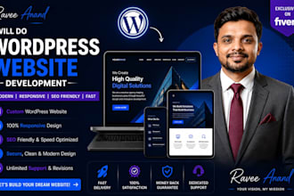 wordpress website designer developer with full stack