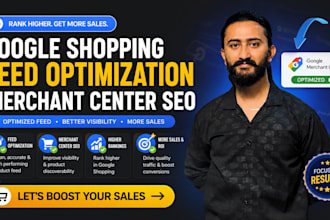 do google shopping feed optimization and merchant center SEO